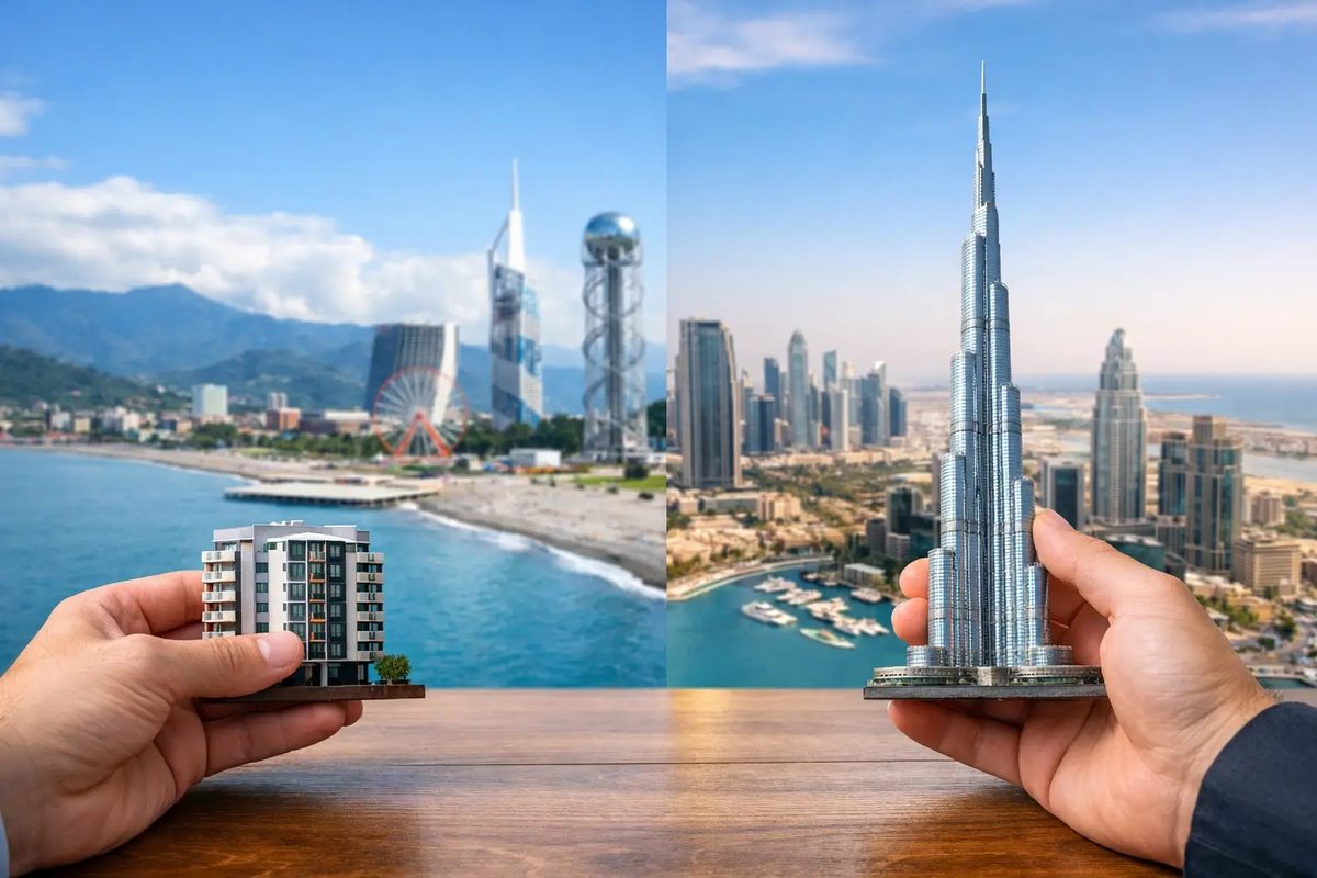 Batumi vs. Dubai: ¿Cuál es el mejor mercado de inversión?