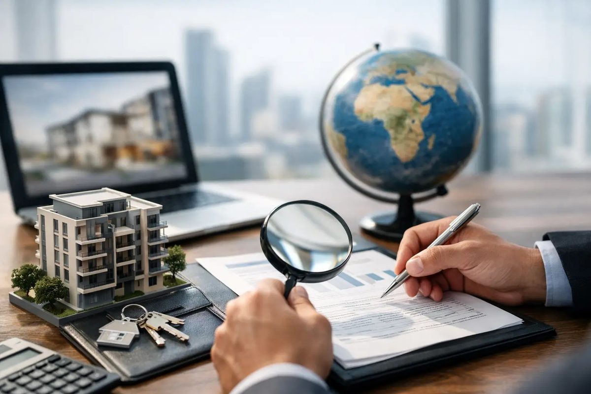 Debida diligencia inmobiliaria antes de invertir en una propiedad con ingresos en el extranjero