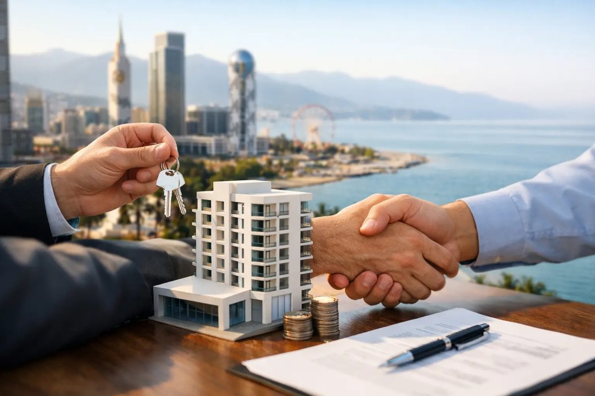 Un estudio de caso de una operación inmobiliaria generadora de ingresos en Batumi